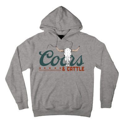 Cattle Rodeo Western Cowboy Tall Hoodie