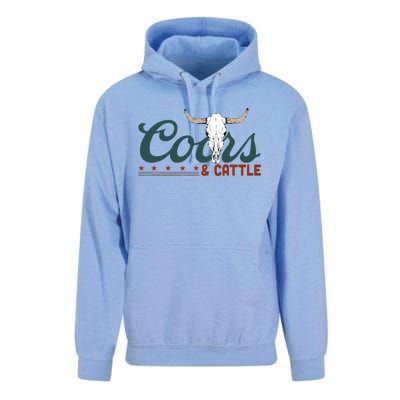 Cattle Rodeo Western Cowboy Unisex Surf Hoodie