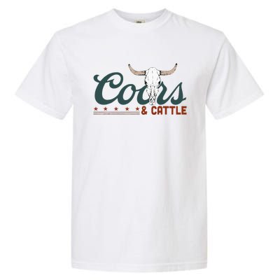 Cattle Rodeo Western Cowboy Garment-Dyed Heavyweight T-Shirt