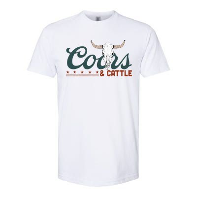 Cattle Rodeo Western Cowboy Softstyle® CVC T-Shirt