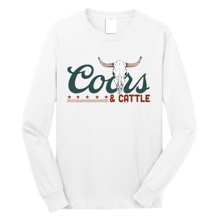 Cattle Rodeo Western Cowboy Long Sleeve Shirt