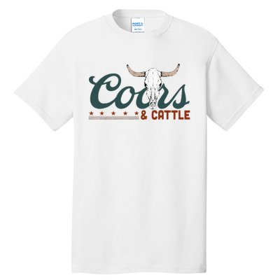 Cattle Rodeo Western Cowboy Tall T-Shirt