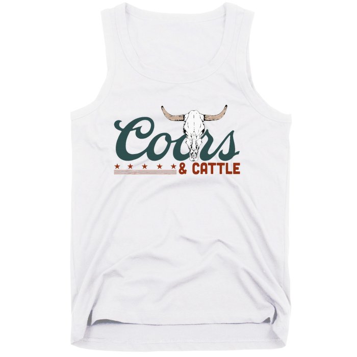 Cattle Rodeo Western Cowboy Tank Top