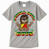 Cool Rastafari Weed Cannabis 420 Loving Yoga Sloth Stoner Tall T-Shirt