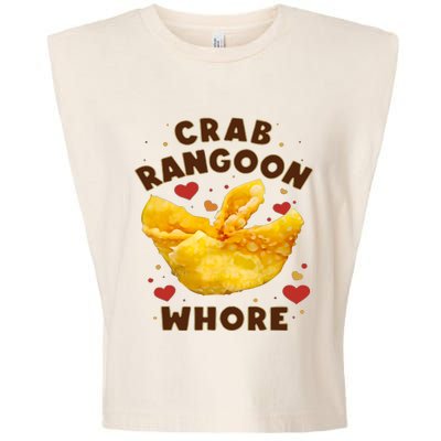 Crab Rangoon Whore Garment-Dyed Women's Muscle Tee