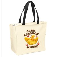 Crab Rangoon Whore Zip Tote Bag