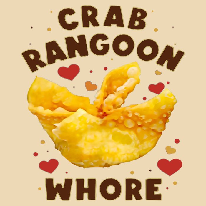 Crab Rangoon Whore Zip Tote Bag