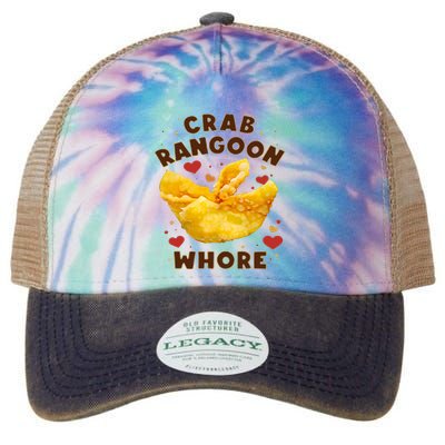 Crab Rangoon Whore Legacy Tie Dye Trucker Hat