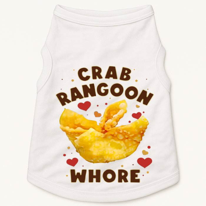 Crab Rangoon Whore Doggie Tank