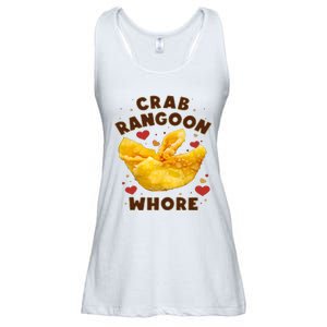 Crab Rangoon Whore Ladies Essential Flowy Tank