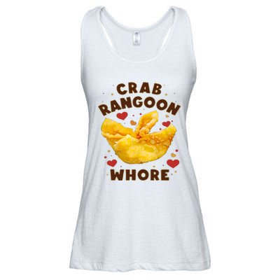 Crab Rangoon Whore Ladies Essential Flowy Tank