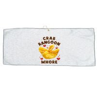 Crab Rangoon Whore Large Microfiber Waffle Golf Towel