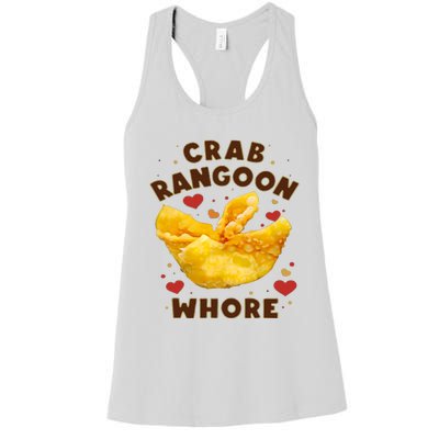 Crab Rangoon Whore Women's Racerback Tank