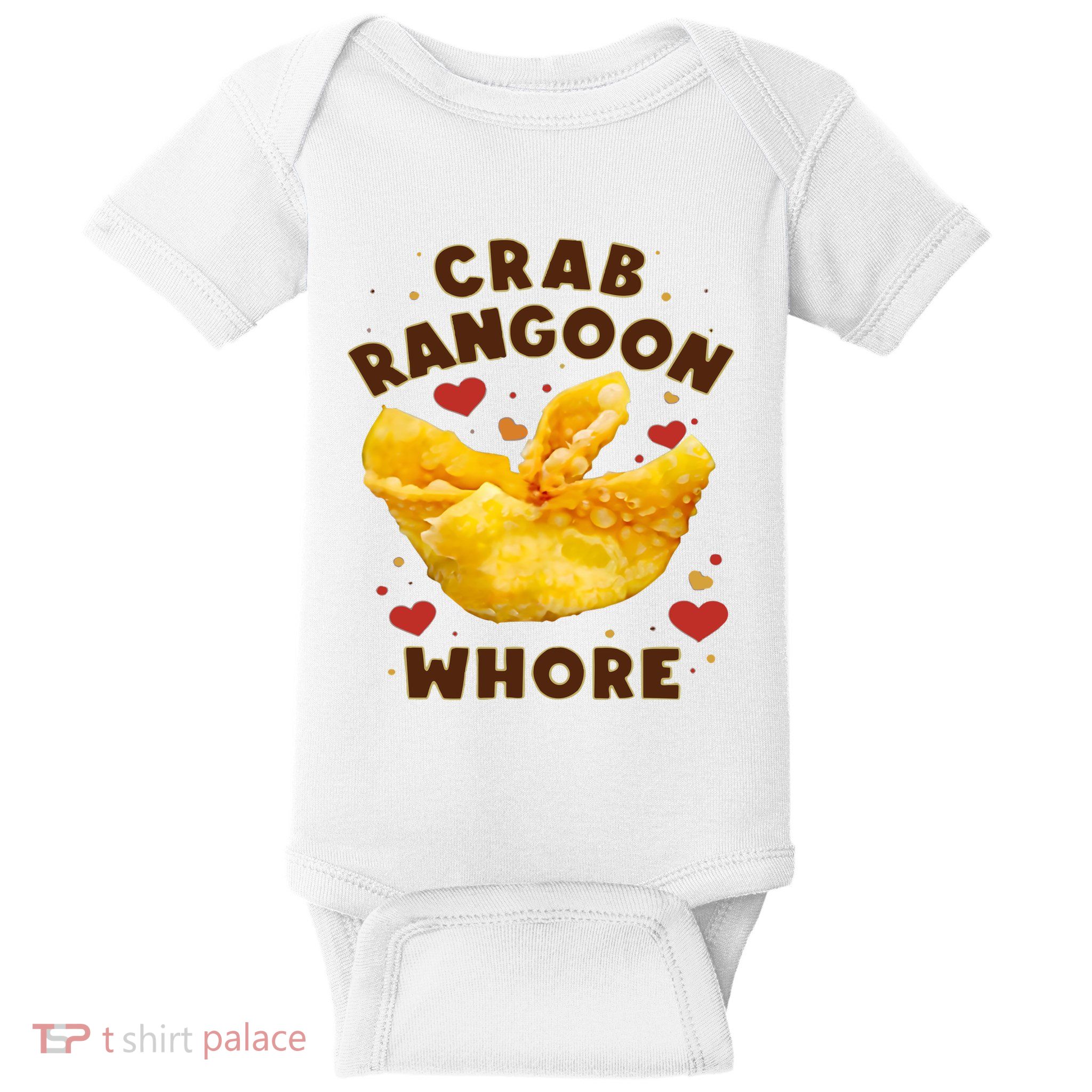 Crab Rangoon Whore Baby Bodysuit