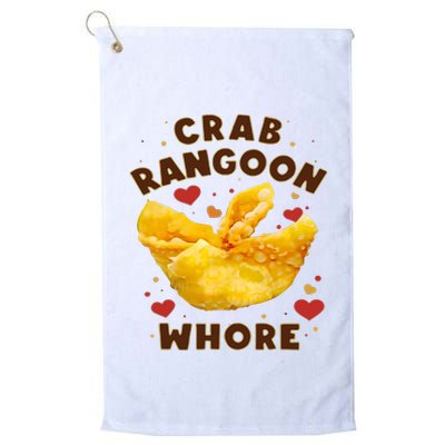 Crab Rangoon Whore Golf Towel