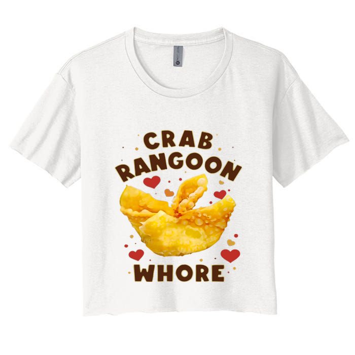 Crab Rangoon Whore Crop Top