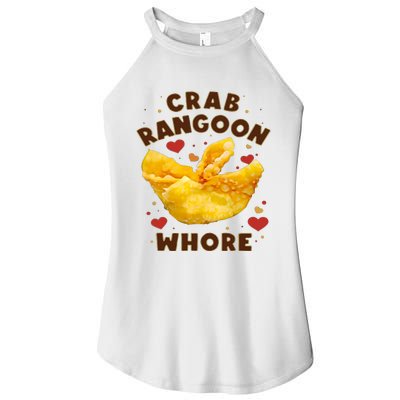 Crab Rangoon Whore Women's Perfect Tri Rocker Tank