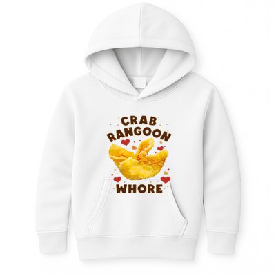 Crab Rangoon Whore Kids Hoodie
