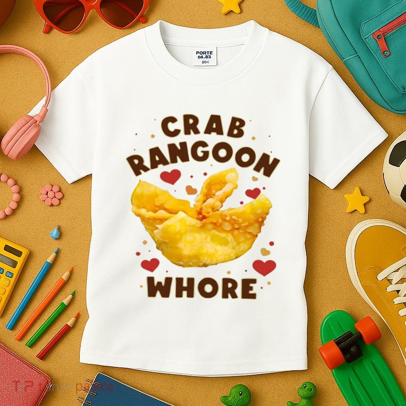 Crab Rangoon Whore Kids T-Shirt