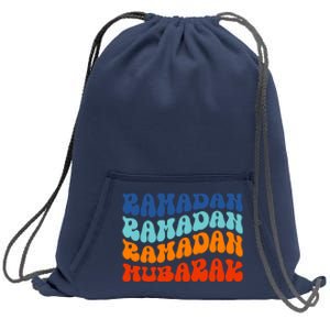 Cool Ramadan Wavy Sweatshirt Cinch Pack Bag