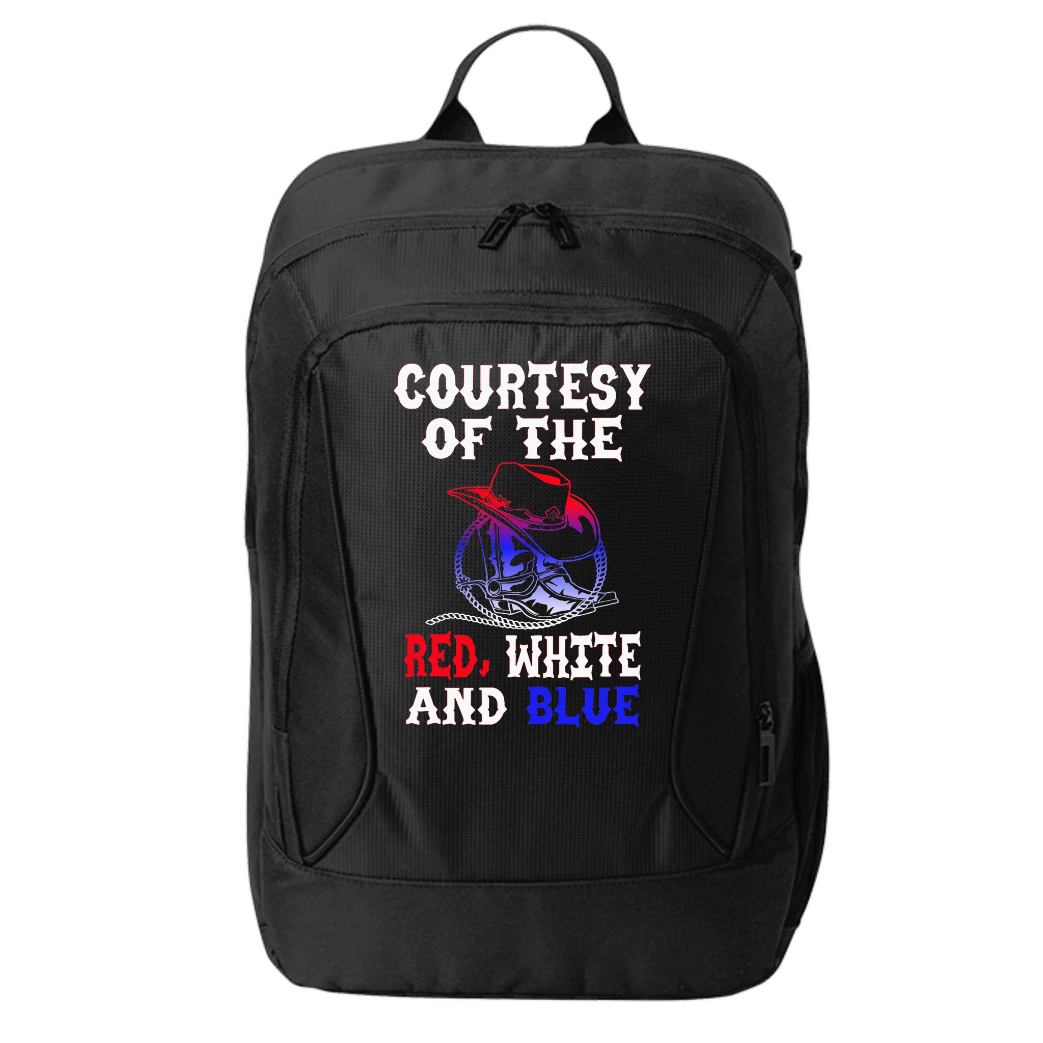 Courtesy Red White And Blue City Backpack