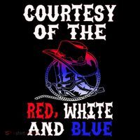 Courtesy Red White And Blue Cooling Performance Long Sleeve Crew