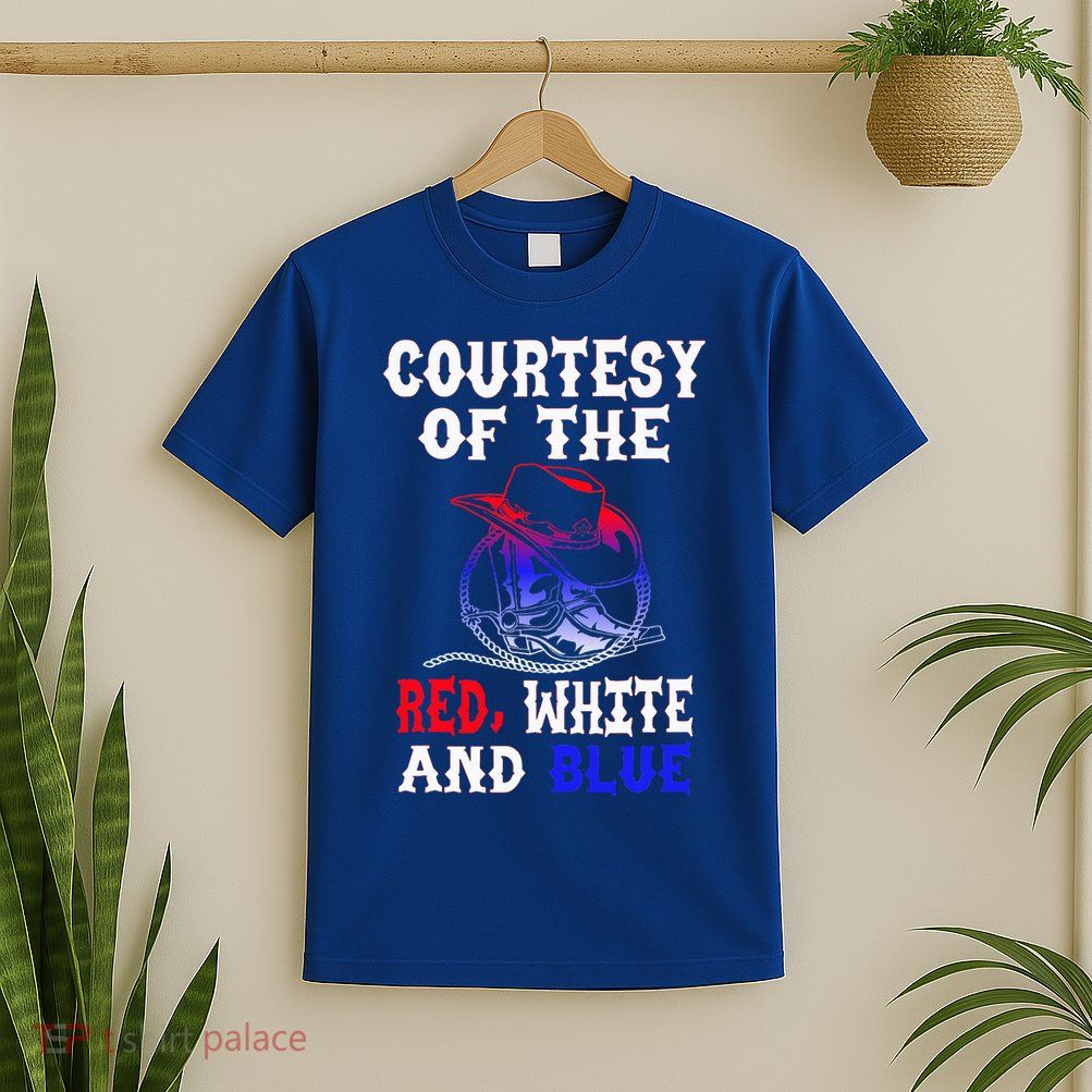 Courtesy Red White And Blue T-Shirt