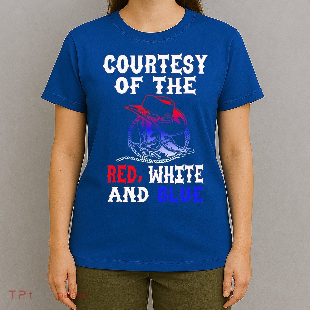 Courtesy Red White And Blue T-Shirt