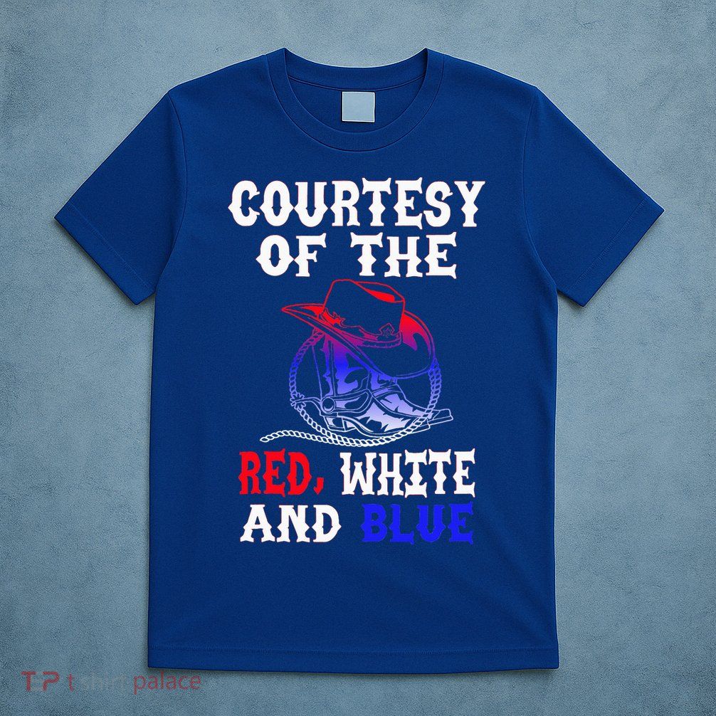 Courtesy Red White And Blue T-Shirt