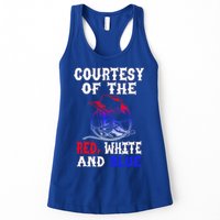 Courtesy Red White And Blue Womens Tank Top