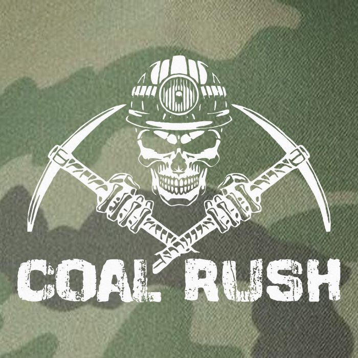 Coal Rush Wv With Skeleton Skull Miner Hard Hat Legacy Tie Dye Trucker Hat