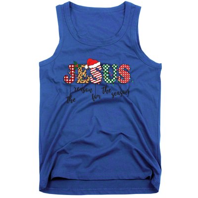 Christian Religious Xmas Jesus Is The Reason For The Season Great Gift Tank Top