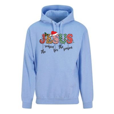 Christian Religious Xmas Jesus Is The Reason For The Season Great Gift Unisex Surf Hoodie