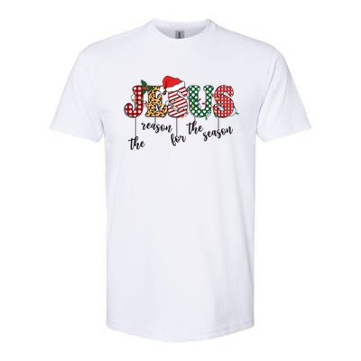 Christian Religious Xmas Jesus Is The Reason For The Season Great Gift Softstyle CVC T-Shirt