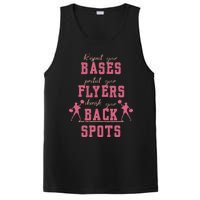 Cheerleading Respect Your Bases Flyers And Cherish Back Spot PosiCharge Competitor Tank