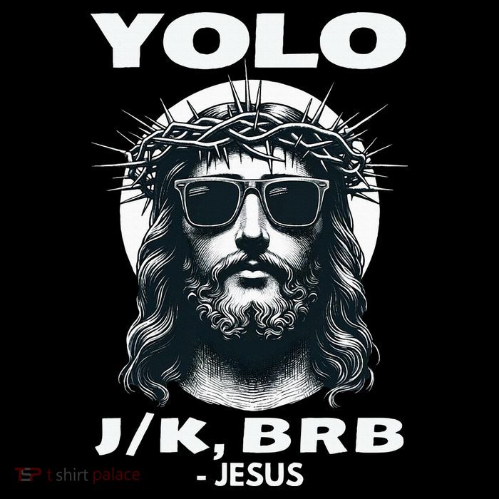 Christian Resurrection Yolo Jk Brb Jesus Impact Tech Backpack
