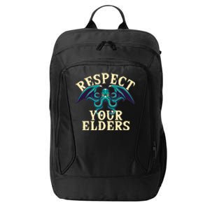 Cthulhu Respect Your Elders City Backpack