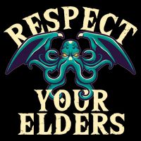 Cthulhu Respect Your Elders City Backpack