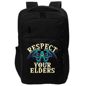 Cthulhu Respect Your Elders Impact Tech Backpack