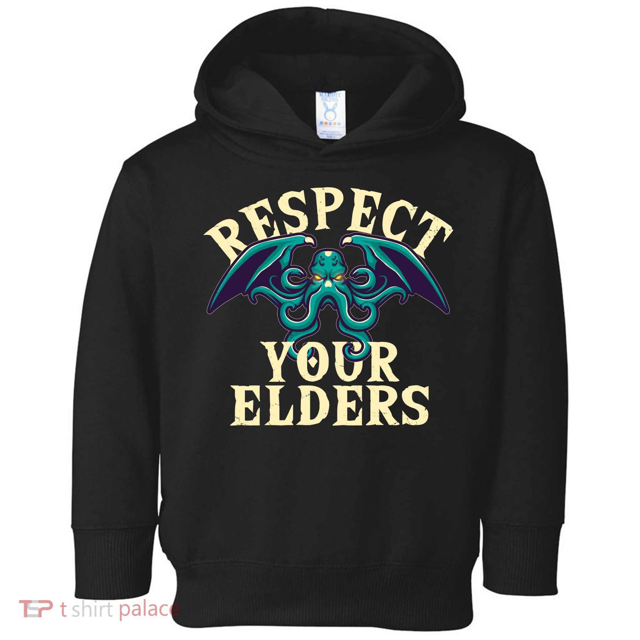Cthulhu Respect Your Elders Toddler Hoodie