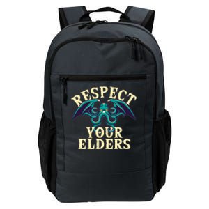 Cthulhu Respect Your Elders Daily Commute Backpack