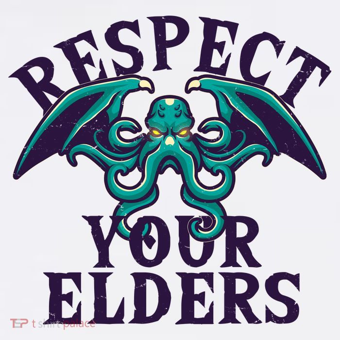Cthulhu Respect Your Elders T-Shirt