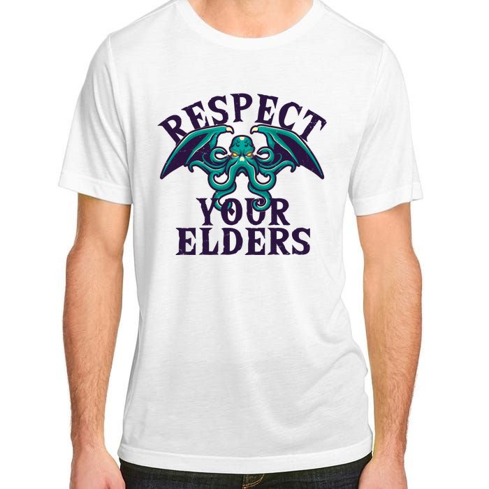 Cthulhu Respect Your Elders Adult ChromaSoft Performance T-Shirt