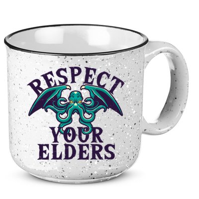 Cthulhu Respect Your Elders 15oz Campfire Ceramic Mug
