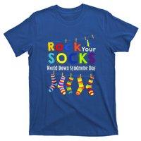 Cute Rock Your Socks 3 21 Trisomy 21 World Down Day T-Shirt