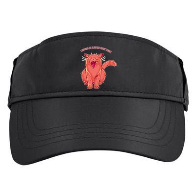 Crying Cat I should Be Sleeping Adult Drive Performance Visor