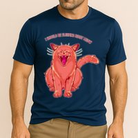 Crying Cat I should Be Sleeping Performance Shirt