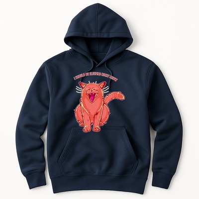 Crying Cat I should Be Sleeping Hoodie