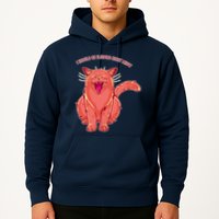 Crying Cat I should Be Sleeping Hoodie