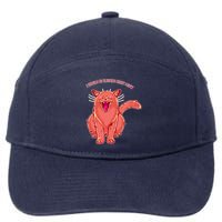 Crying Cat I should Be Sleeping 7-Panel Snapback Hat